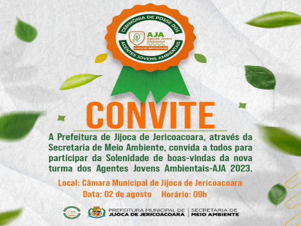 Prefeitura de Jaguaruana convida você a participar da Solenidade