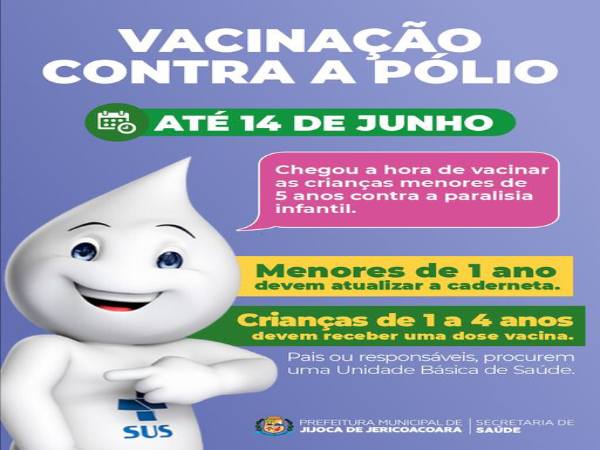 VACINAÇÃO CONTRA A PÓLIO