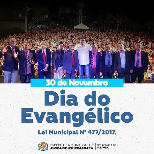 30 de novembro: dia do Evangélico
